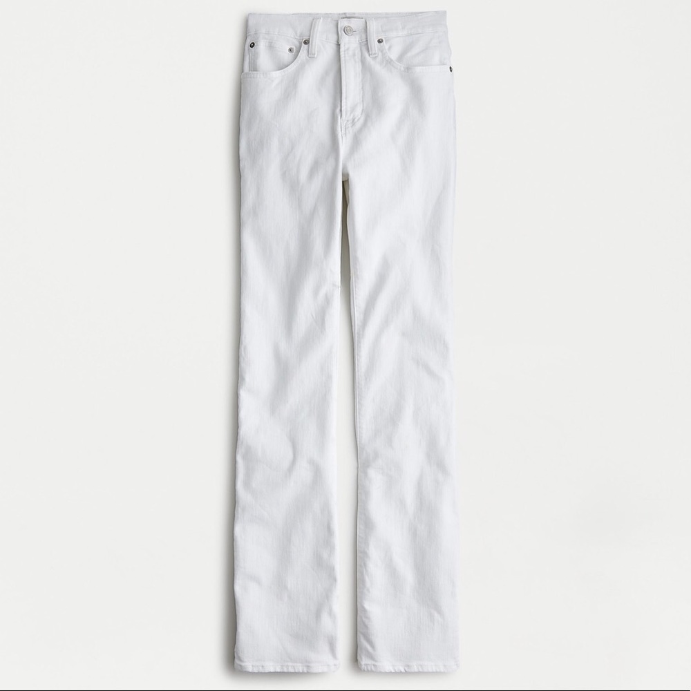 J.Crew Curvy Full-Length White Bootcut Jean 29 - Picture 5 of 9